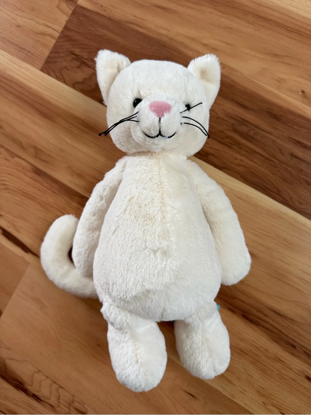 Jellycat Bashful Kitten Cream NWT